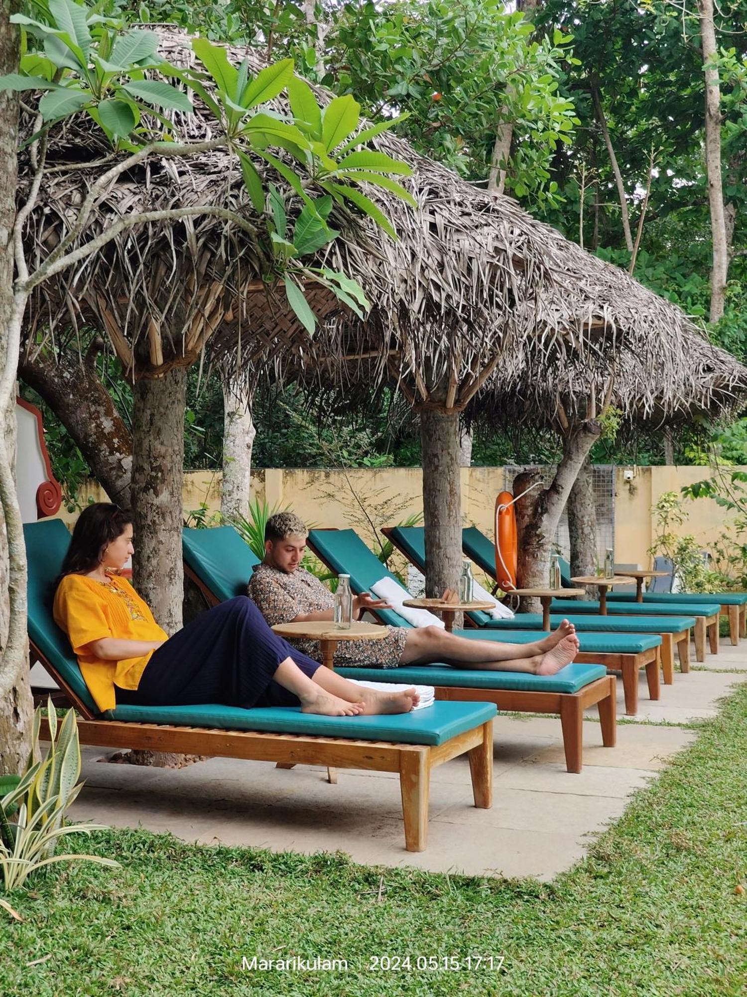 Marari Beach Bungalow Resort Alleppey Mararikulam Eksteriør billede